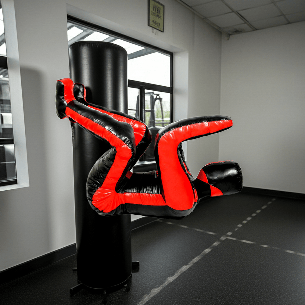FILLED Sitting MMA Grappling Dummy – BJJ, Wrestling, Judo & Martial Arts Training - Spidy
